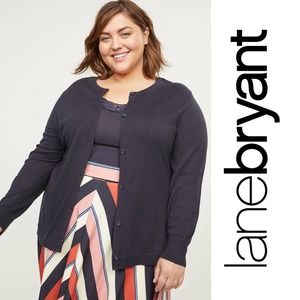 Lane Bryant Button Front Cardigan -Night Sky 18
